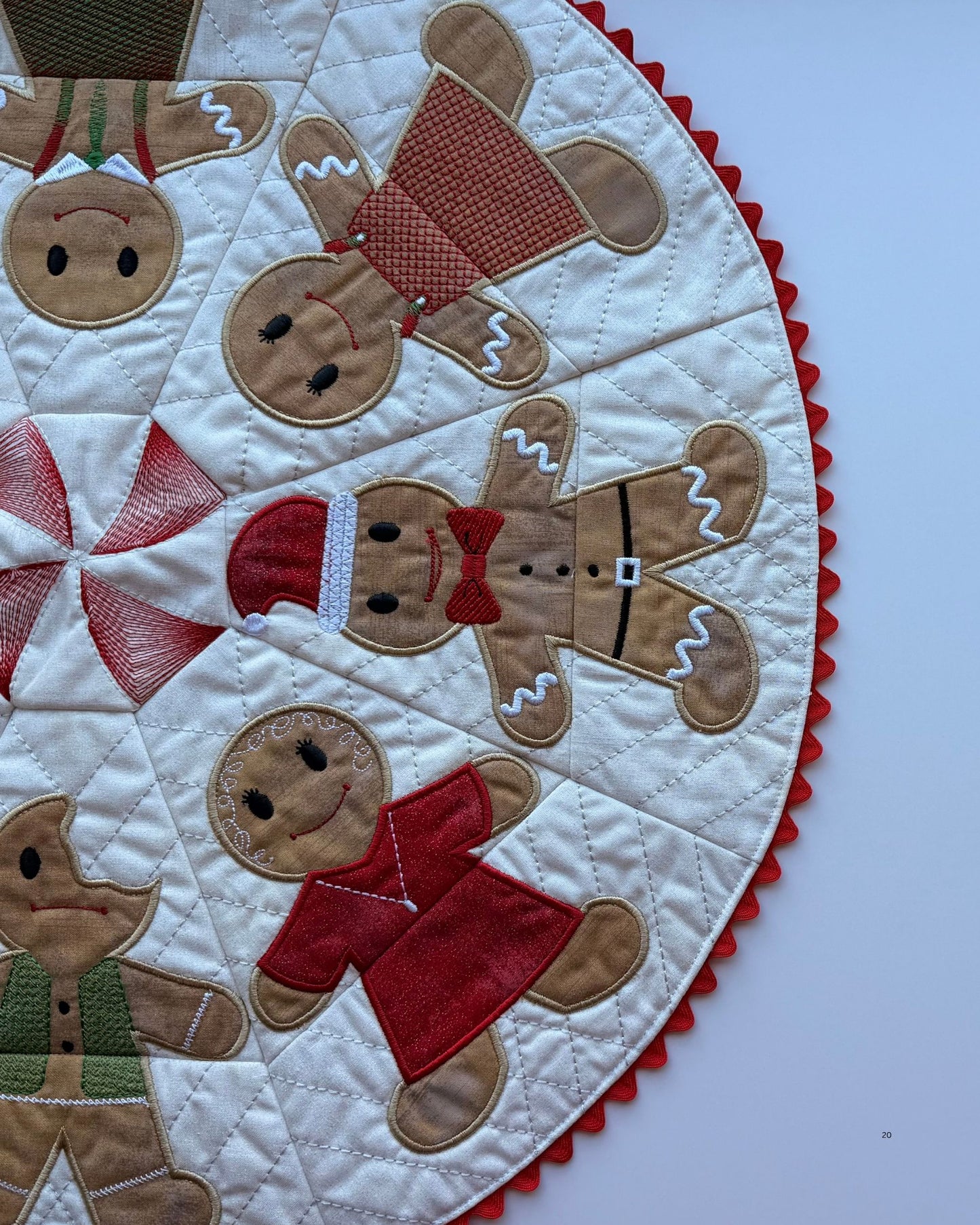 Gingerbread Table Topper - Digital Download