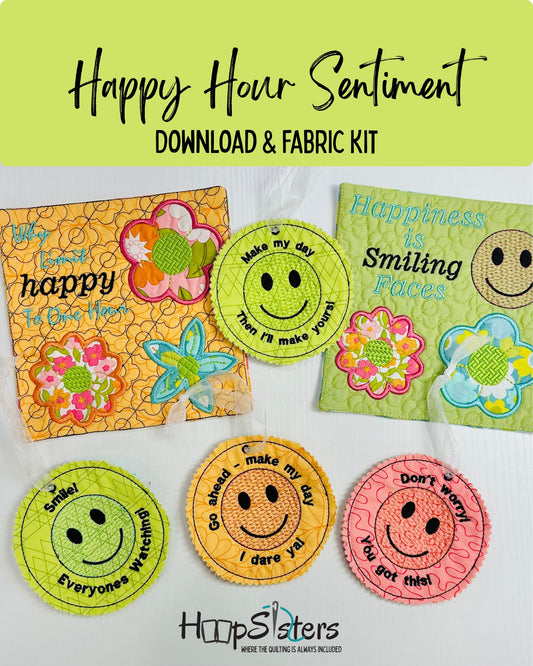 Happy Hour Set Download & Fabric Kit