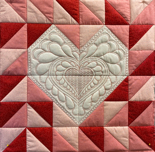 Heartfelt Half Squares - Digital Download