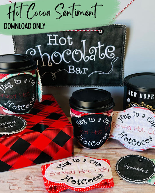 Hot Cocoa Sentiment Digital Download Only