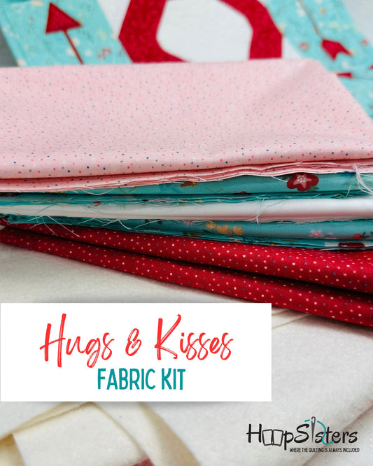 Hugs & Kisses Fabric Kit