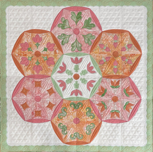 2023 Mystery Quilt, Dancing Rings - Digital Download