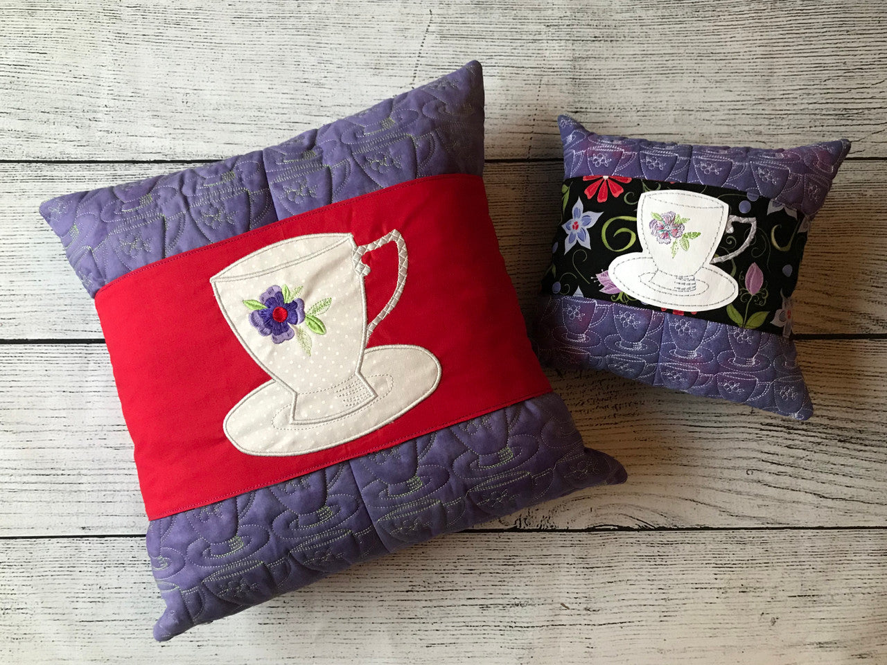 Tea Cups Pillow Talk - Digital Download