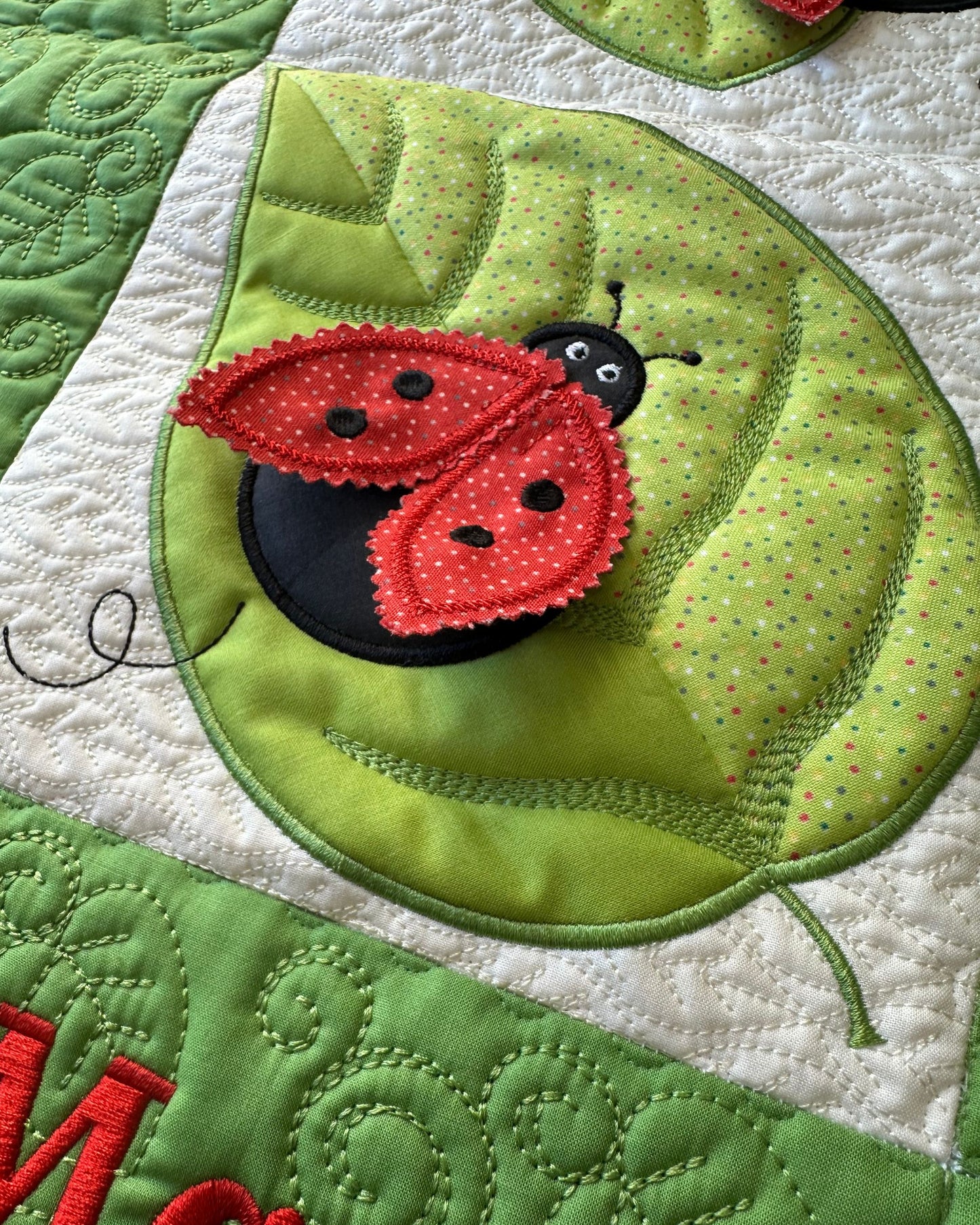 Ladybug Wall Hanging - Digital Download