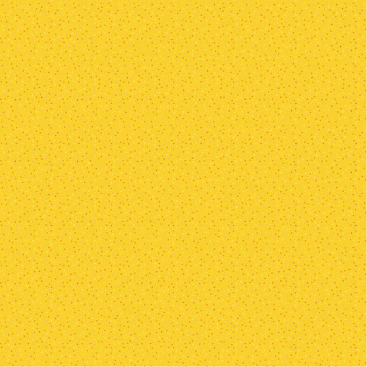 1 Yard Pre-Cut Fabric - Poppie Cotton Country Confetti Lemon Meringue