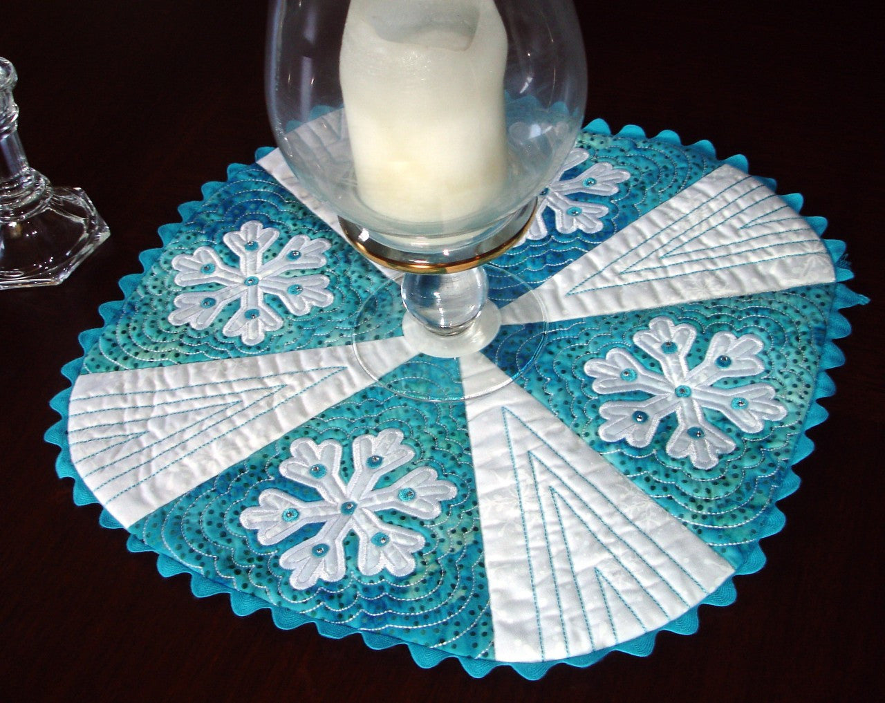 Let It Snow Table Mat