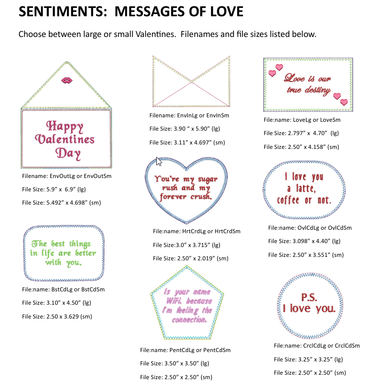 Messages of Love - Digital Download Only