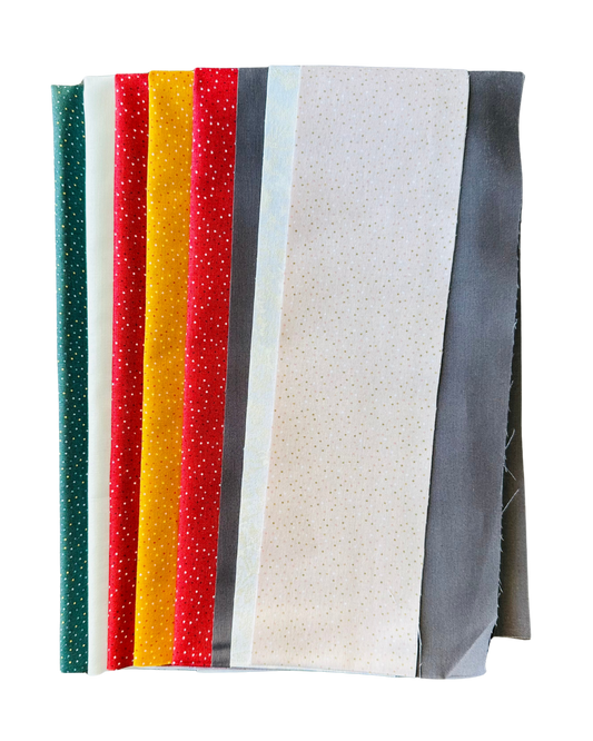 Christmas Nutcracker Fabric Kit - TRADITIONAL COLORWAY