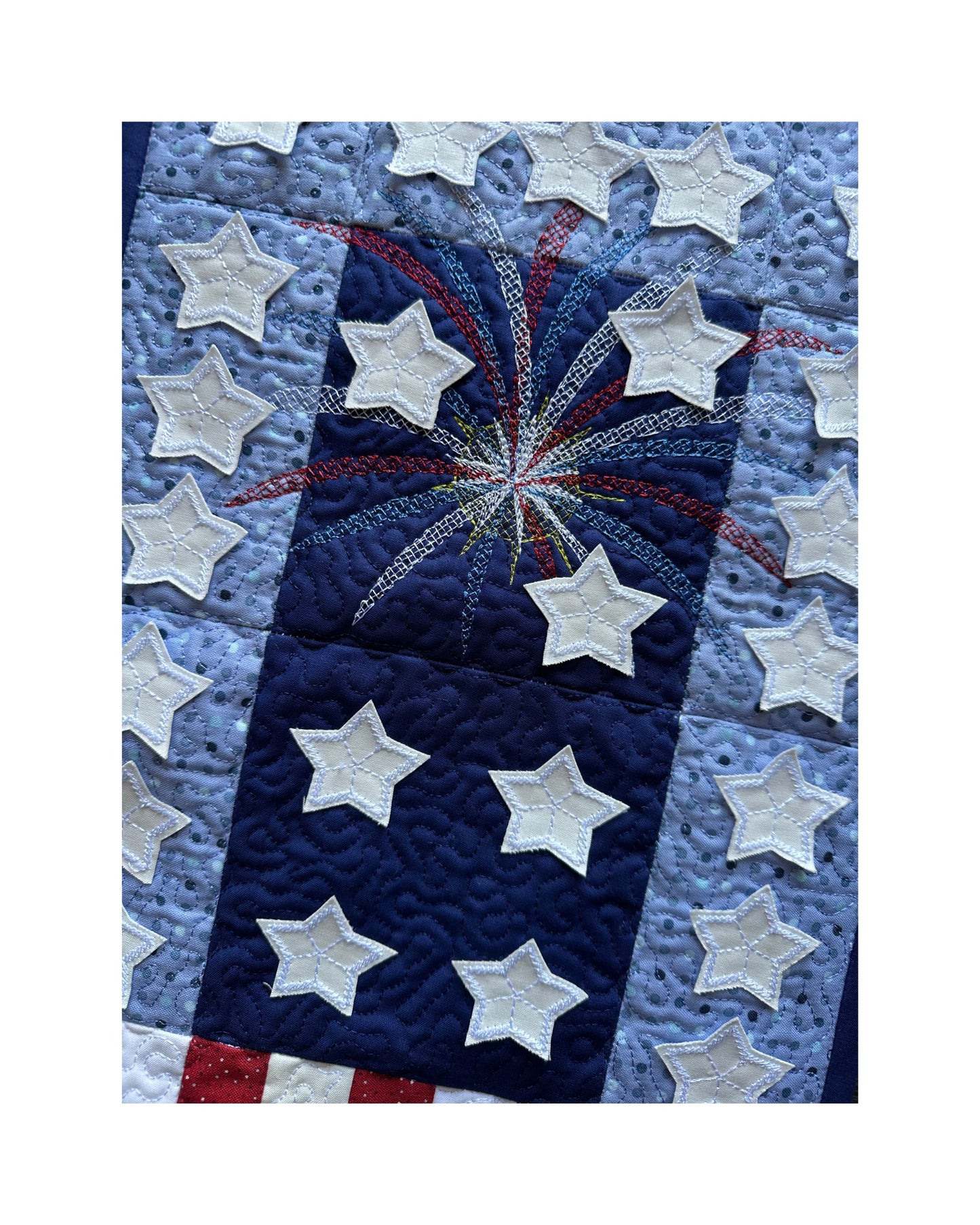 Patriotic Wall Hanging - Digital Download