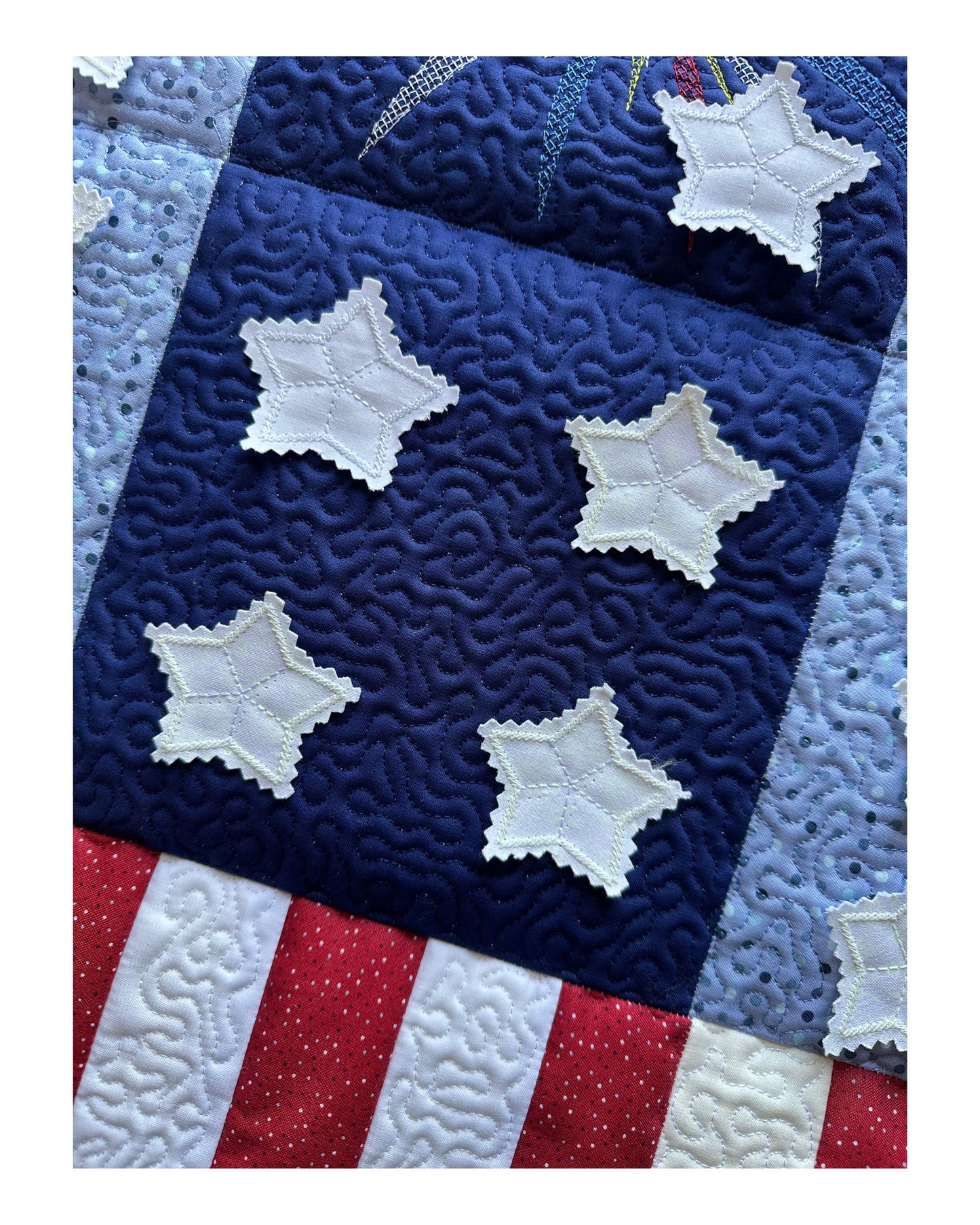 Patriotic Wall Hanging - Digital Download