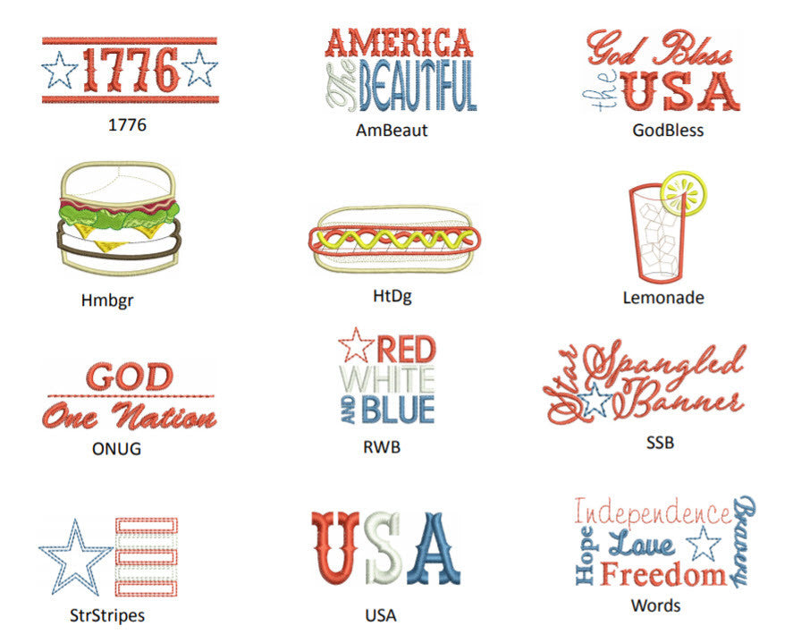 Patriotic BBQ - Digital Download