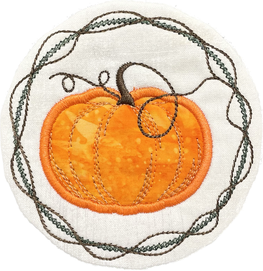 Pumpkin Coasters