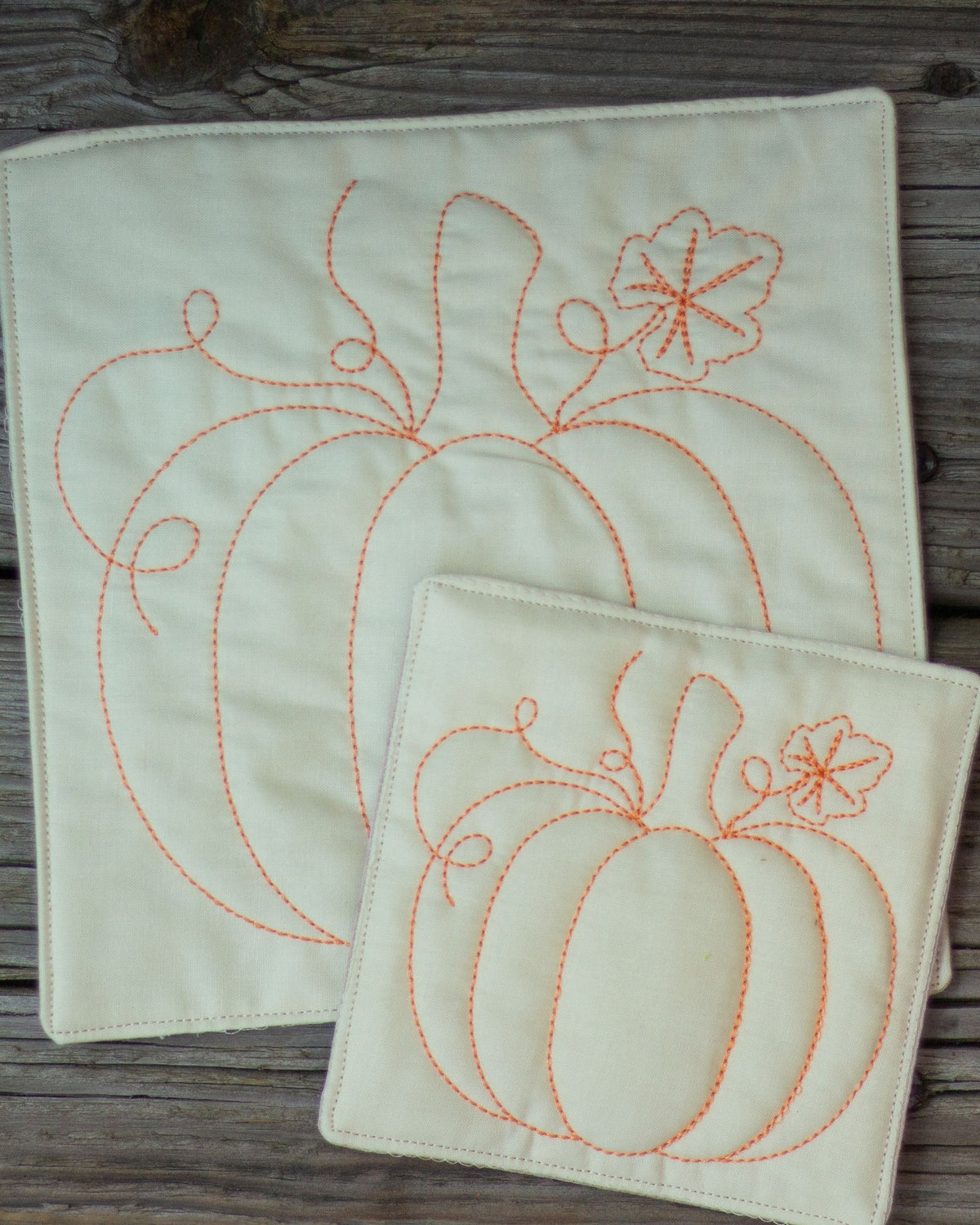 Quilted Pumpkin - Digital Download