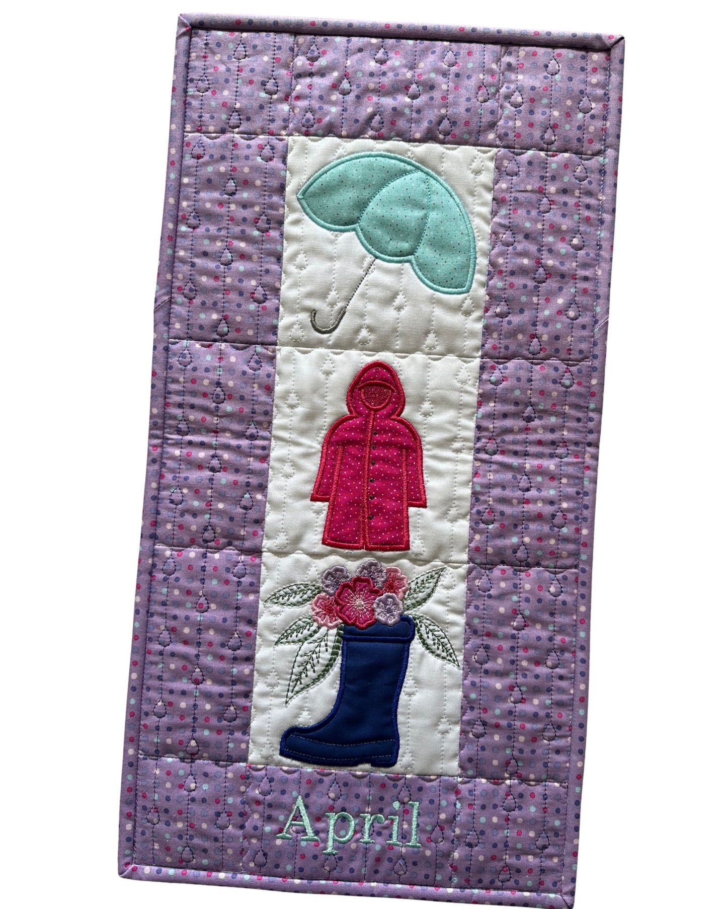 Rain Showers Wall Hanging - Digital Download