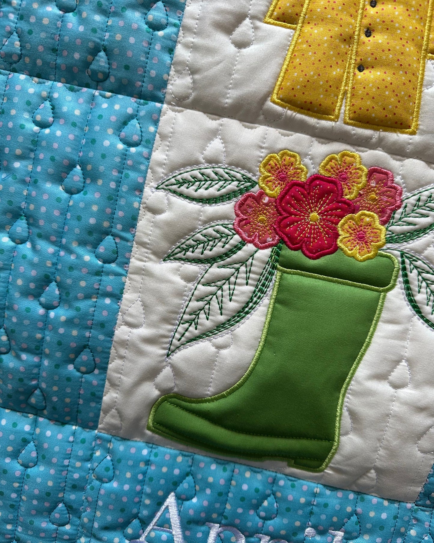 Rain Showers Wall Hanging - Digital Download