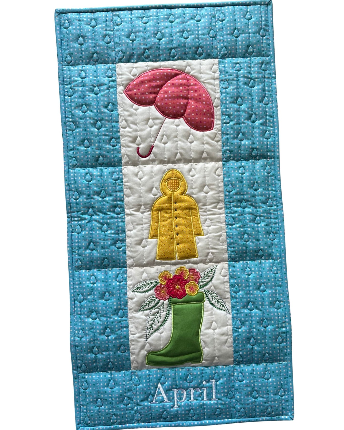 Rain Showers Wall Hanging - Digital Download