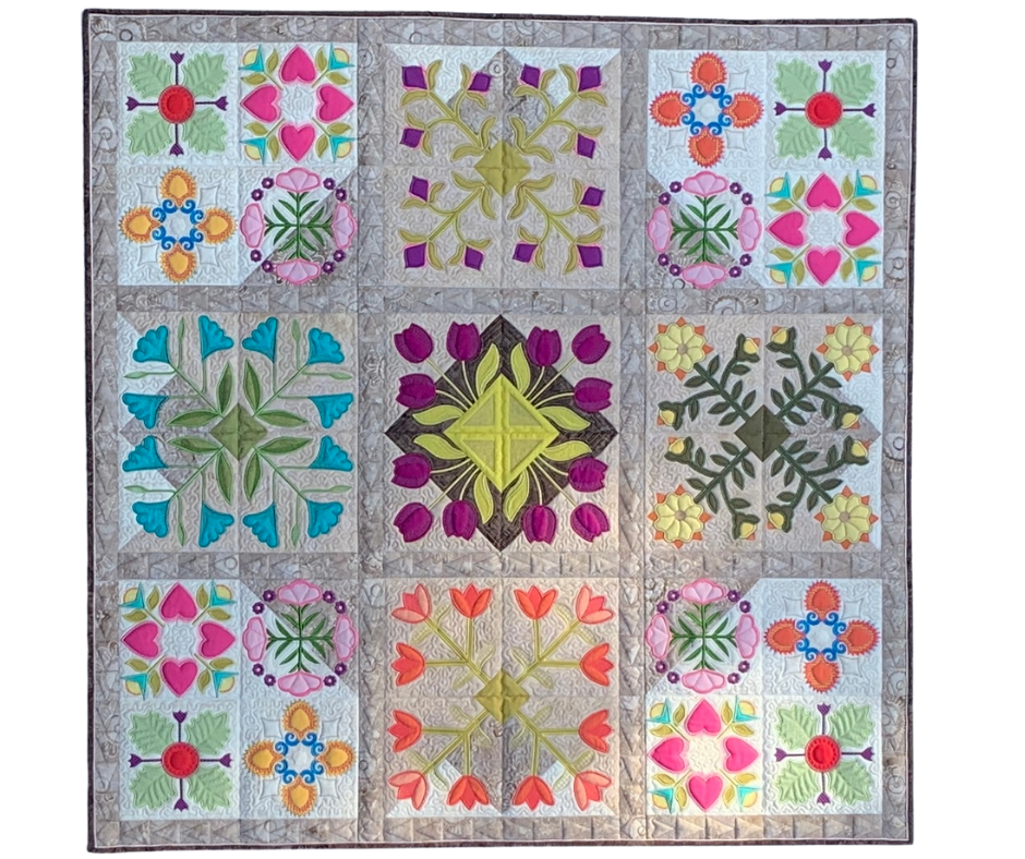 2021 Mystery Quilt, Spring Blossoms - Digital Download