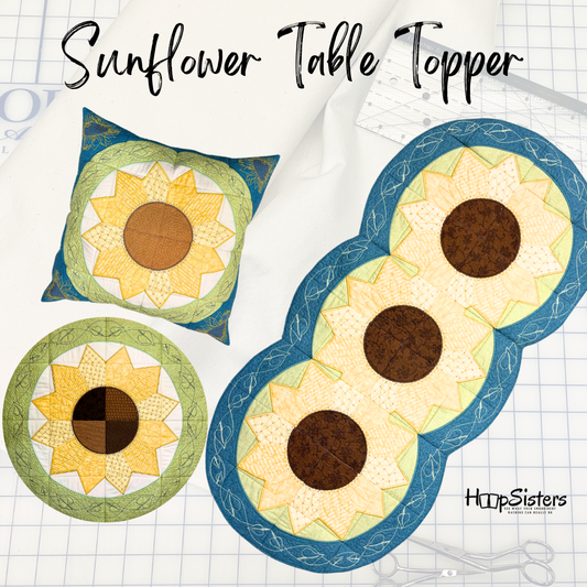 Sunflower Table Topper - Download