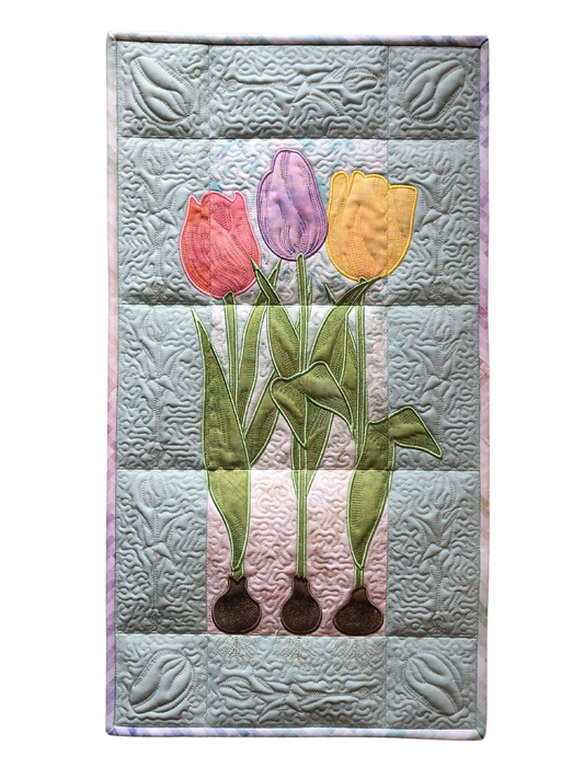 Tulips Wall Hanging - CD Media