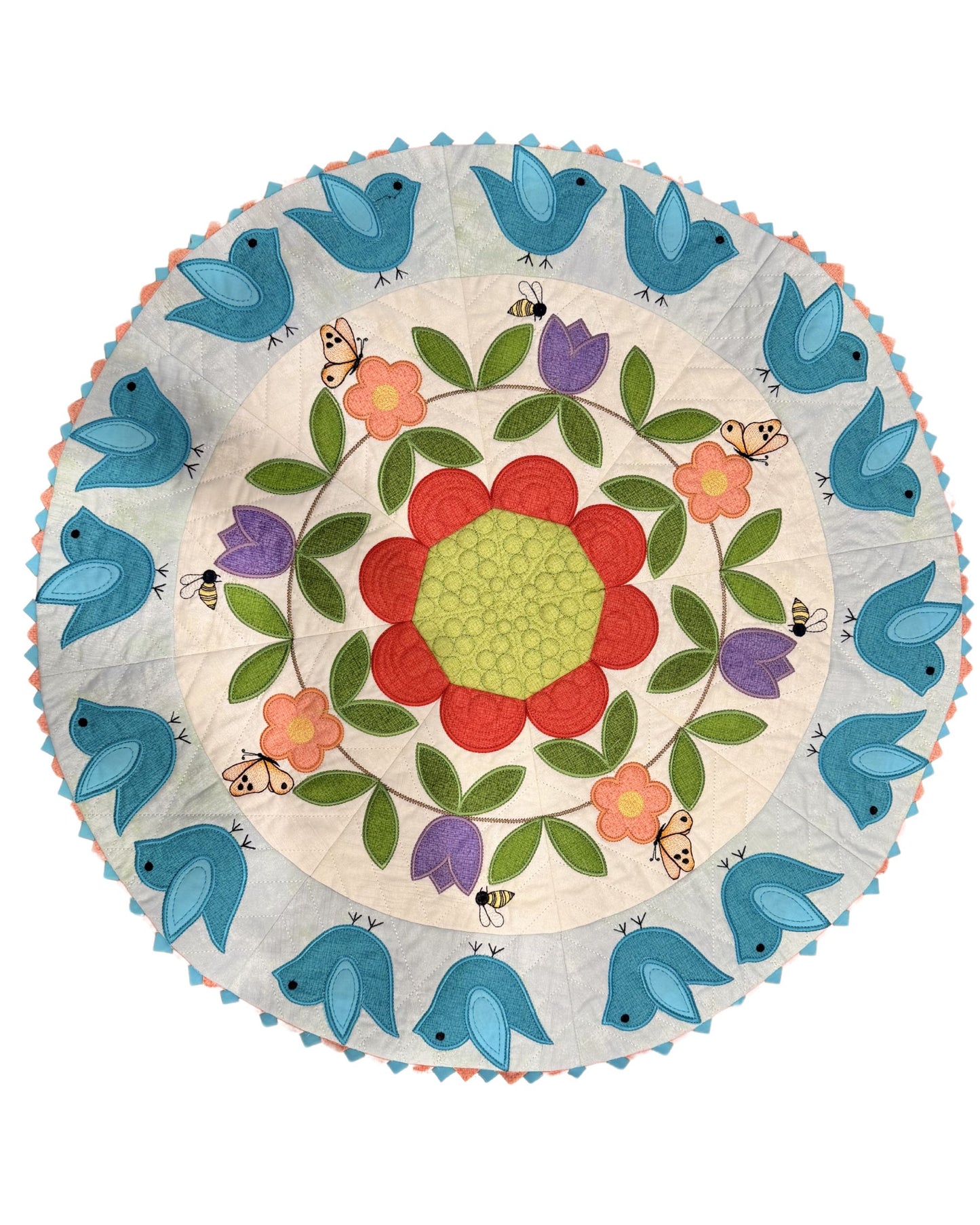 Tulips and Posies in the Round - USB