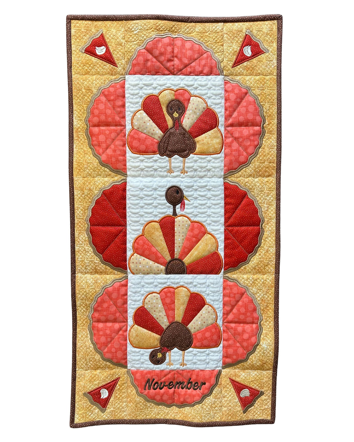 Turkey Trot Wall Hanging - Digital Download