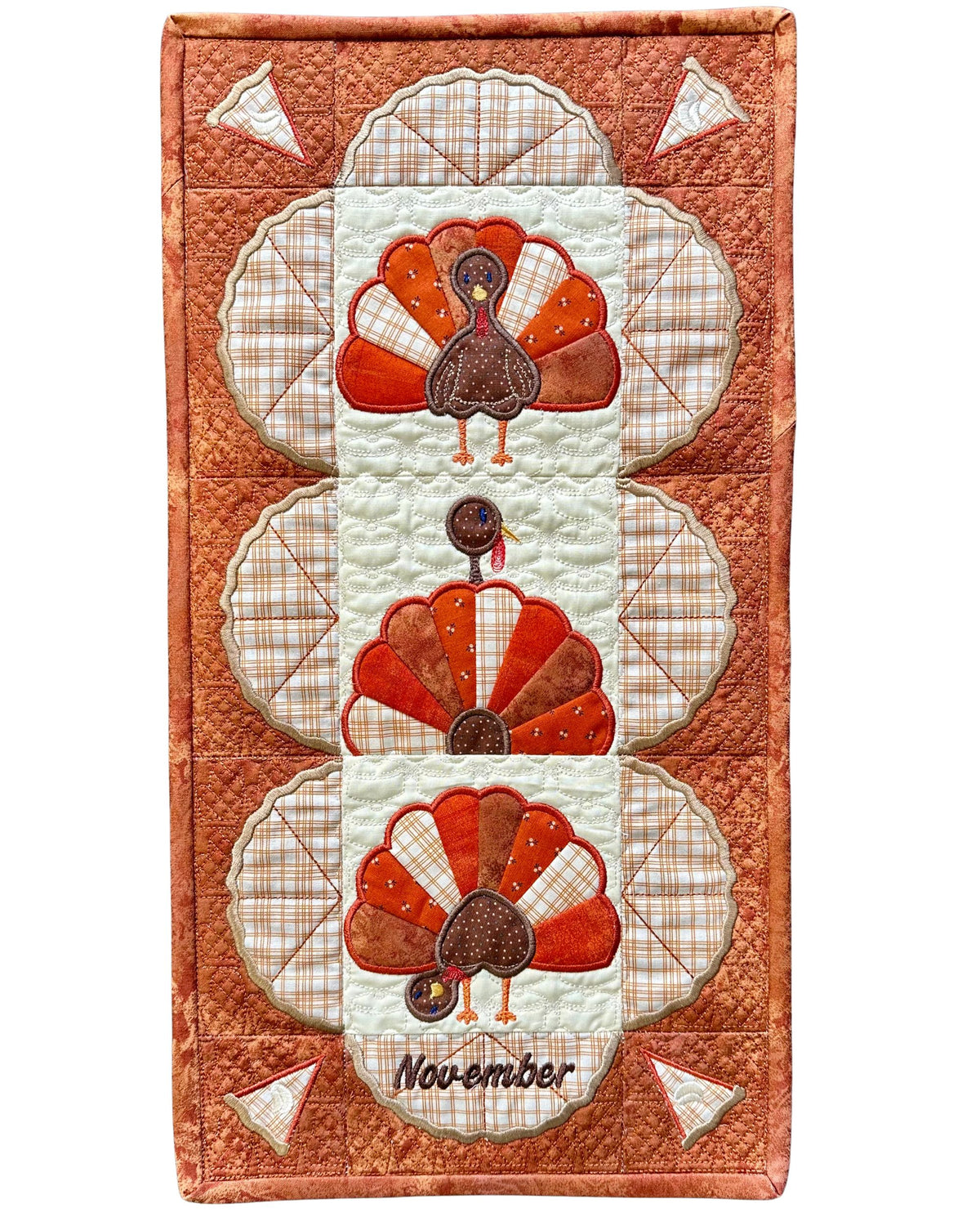 Turkey Trot Wall Hanging - Digital Download