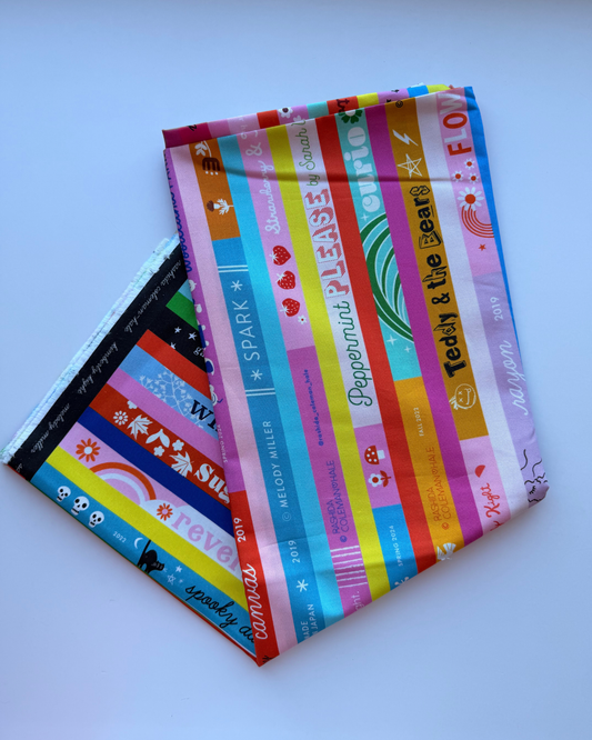 1 1/4 Yard Pre-Cut Fabric - Moda Ruby Star Selvedge Magic Multi