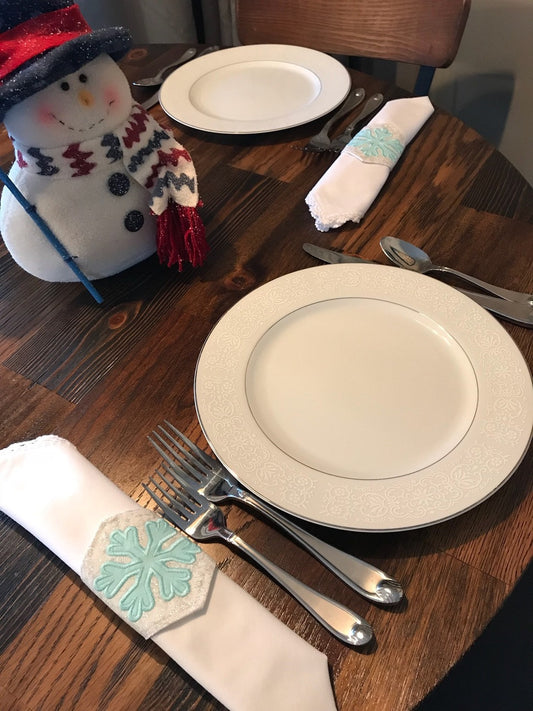 Santa Napkin Rings - Digital Download