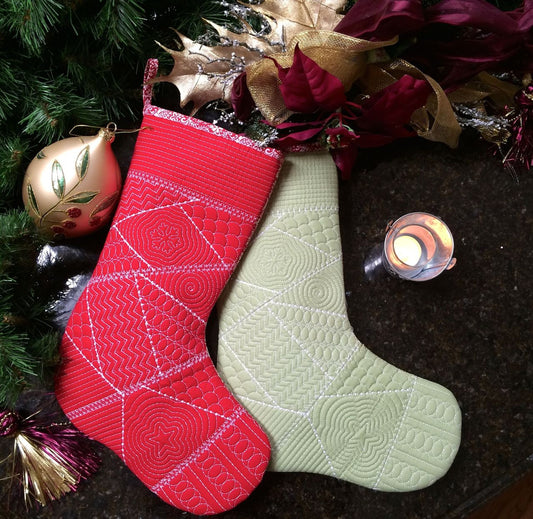 Santa Baby Christmas Stocking - Digital Download