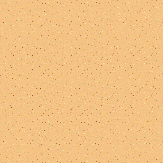 1 Yard Pre-Cut Fabric - Country Confetti Waffle Cone Yellow